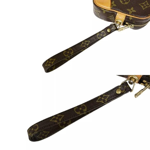 LOUIS VUITTON Marly Dragonne PM Clutch Hand Bag Monogram Leather - Picture 10 of 15